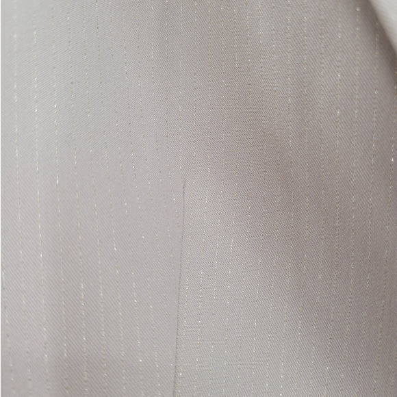 HP Isabella DeMarco Petites Metallic Strip Single Breasted One Button Jacket - Picture 7 of 11